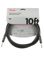 Fender Professional Series instrument kabel 3m zwart, Muziek en Instrumenten, Verzenden, Nieuw
