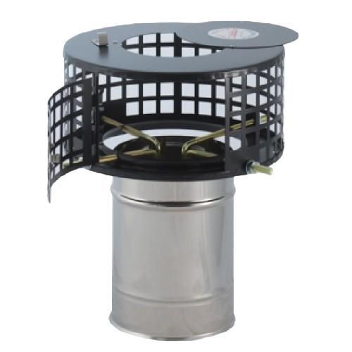 Schoorsteenkap Topmaster Inclusief Zij-veegluik, Huis en Inrichting, Kachels