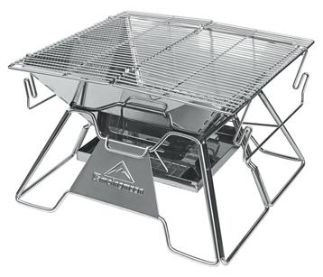 Campingmoon Opvouwbare houtskool BBQ Grill draagtas 3-4 pers beschikbaar voor biedingen