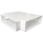 Kunststof horizontaal T-stuk 90° voor kanaal 204 x 60mm, Verzenden, Nieuw