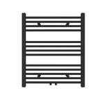 Designradiator Sofia 70x60cm mat zwart 330W midden, Verzenden, Nieuw