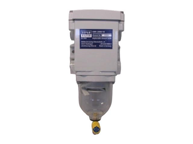 Separ filter/waterafscheider SWK2000/10 - 30 micron, Watersport en Boten, Bootonderdelen, Motor en Techniek, Nieuw, Zeilboot of Motorboot