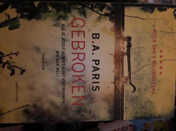 Gebroken - special Primera 9789026348167 B.A. Paris, Boeken, Thrillers, Gelezen, Verzenden