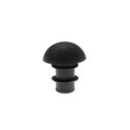 Set van 30 kunststof (stoelpoot)doppen (rond, 7-9,5 mm, zwa, Doe-het-zelf en Verbouw, Gereedschap | Handgereedschap, Ophalen of Verzenden