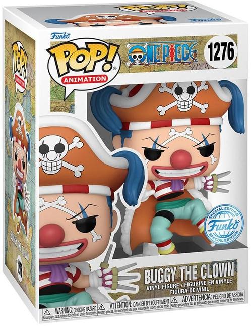 Funko Pop! - One Piece Buggy the Clown #1276 | Funko - Hobby, Verzamelen, Poppetjes en Figuurtjes, Nieuw, Verzenden