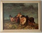 Europese school (XX) - Paarden in de storm
