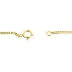 Gouden gourmet schakel ketting | 43 cm (schakelketting), Ophalen of Verzenden, Gebruikt, Overige kleuren, Goud