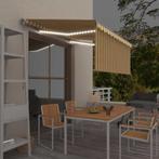 vidaXL Luifel handmatig uittrekbaar rolgordijn LED 3,5x2,5 m, Verzenden, Nieuw