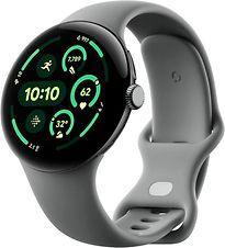 Google Pixel Watch 3 45 mm mathazelaar op sportbandje, Telecommunicatie, Overige Telecommunicatie, Zo goed als nieuw, Verzenden