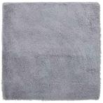 vidaXL Hoogpolig vloerkleed NAVARRA 240x240 cm polyester, Verzenden, Nieuw, Grijs