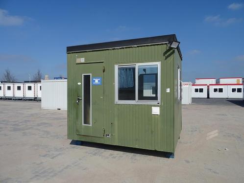 Portiersunit / kantoorunit - ca. 2.5 x 2.5 meter (gebruikt), Zakelijke goederen, Machines en Bouw | Keten en Containers