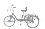 Driewieler Fiets Zwart | 7 Versnellingen | Nieuw | OP=OP, Fietsen en Brommers, Ophalen of Verzenden, Nieuw, Viking Choice
