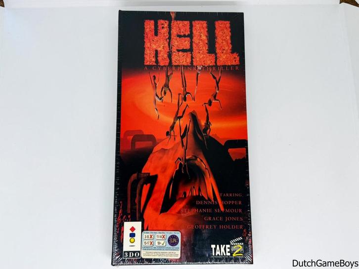 3DO - Hell - A Cyberpunk Thriller - Longbox - New & Sealed, Spelcomputers en Games, Games | Overige, Gebruikt, Verzenden