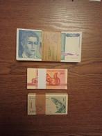 Wereld. - 3 original bundles - Various Dates (Zonder