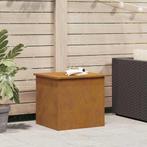 vidaXL Buitenopslagdoos met opslag Bruin 55 x 50.5 x 50 cm, Huis en Inrichting, Woonaccessoires | Kisten, Verzenden, Nieuw