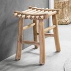 *WOONWINKEL* Must Living Bohemian Krukje Van Massief Teak Ho, Huis en Inrichting, Verzenden, Nieuw, Hout