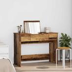 vidaXL Plafondtafel met lade Oud hout 100 x 45 x 76 cm, Huis en Inrichting, Verzenden, Nieuw