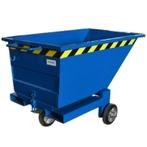 250L 400L 600L Kantelbak Wielen  Kiepbak Heftruck container, Doe-het-zelf en Verbouw, Overige Doe-het-zelf en Verbouw, Ophalen of Verzenden