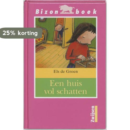 Een huis vol schatten / Bizon boek 9789027639431 E. de Groen, Boeken, Kinderboeken | Jeugd | onder 10 jaar, Gelezen, Verzenden