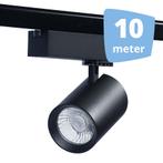 *TIP*  LED RAILVERLICHTING EOS zwart 10 SPOTS + 10M RAILS, Ophalen of Verzenden