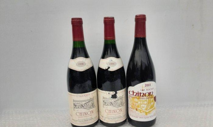 2003 Alain et Jerome Lenoir Les Roches & 1996 x 2, Verzamelen, Wijnen