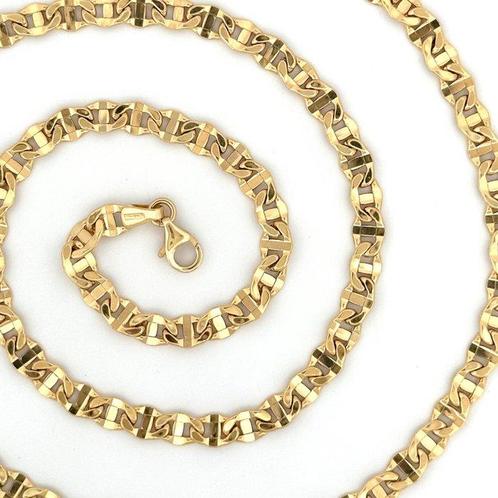 Zonder Minimumprijs - Handmade - Halsketting - 7.7 g - 18, Sieraden, Tassen en Uiterlijk, Kettingen