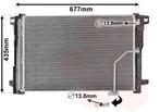 LUCHTCONDENSATOR VOOR MERCEDES BENZ C-KL W204 2007-2011, Ophalen of Verzenden, Nieuw
