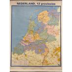 Klassikale kaart Nederland 12 Provincies, Verzenden, Nieuw