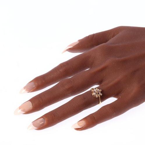 Zonder Minimumprijs - Ring - 14 karaat Geel goud - Diamant -, Sieraden, Tassen en Uiterlijk, Ringen