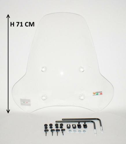 Hoog windscherm Monasso e-scooter