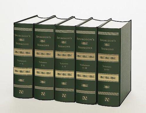 Spurgeons Sermons, 5 Volumes - Hardcover By C. H. Spurgeon, Boeken, Overige Boeken, Verzenden