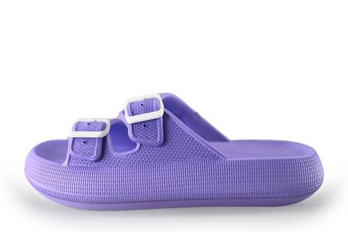 Polaris Slippers in maat 38 Paars | 10% extra korting, Kleding | Dames, Schoenen, Overige kleuren, Zo goed als nieuw, Slippers
