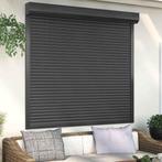 vidaXL Rolluik 160x150 cm aluminium antracietkleurig, Verzenden, Nieuw
