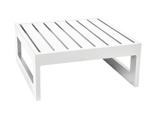 Stern Holly bijzettafel/Hocker Aluminium - Wit, Tuin en Terras, Tuintafels, Ophalen of Verzenden