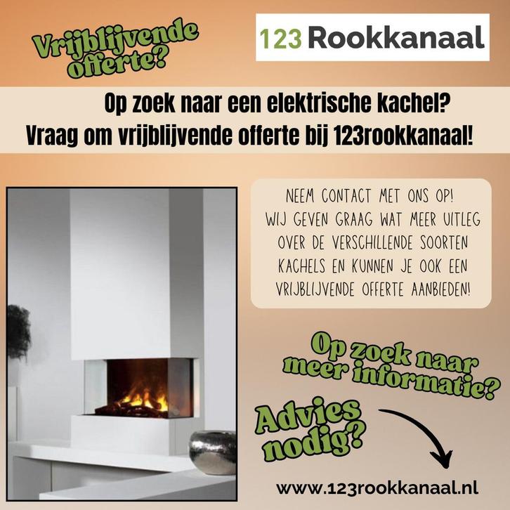 Elektrische haard / kachel voor een lage prijs?, Huis en Inrichting, Kachels, Vrijstaand, Nieuw, Hout, Ophalen of Verzenden
