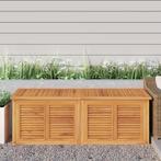 Tuinbox met zak 150x50x53 cm massief teakhout (Partytenten), Verzenden, Nieuw