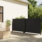 vidaXL Windscherm uittrekbaar 120x1200 cm zwart, Tuin en Terras, Verzenden, Nieuw