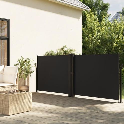 vidaXL Windscherm uittrekbaar 120x1200 cm zwart, Tuin en Terras, Zonneschermen, Nieuw, Verzenden