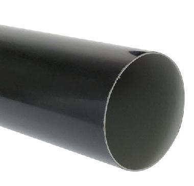 Nicoll PVC-Ti HWA buis zwart Ø80 - 1 mtr., Doe-het-zelf en Verbouw, Buizen en Afvoer, Ophalen of Verzenden