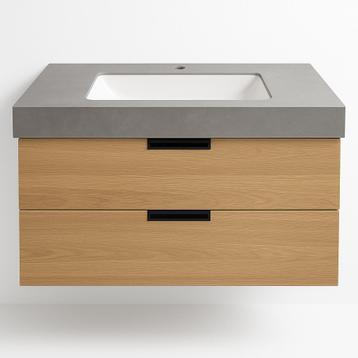 SALE - Altira 80 - Eiken - Badmeubel - beschikbaar voor biedingen