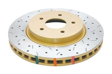 DBA 8/98+ Nissan Skyline R34 GTT Front Crossdrilled Slotted beschikbaar voor biedingen