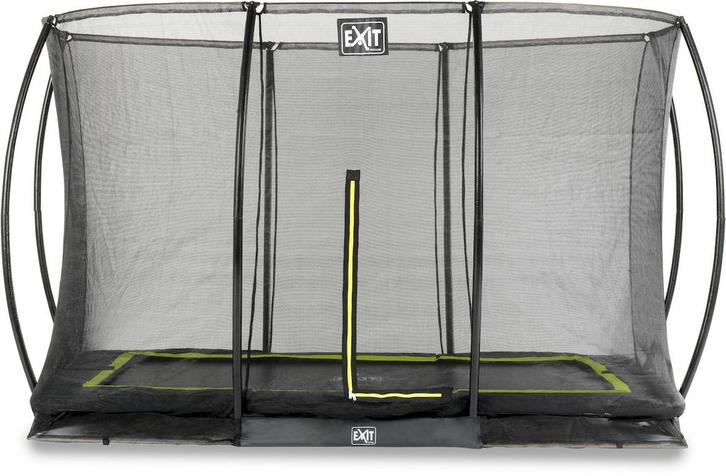 Exit Silhouette InGround trampoline met net - 366 x 244 cm -, Kinderen en Baby's, Speelgoed | Buiten | Trampolines, Nieuw, Verzenden