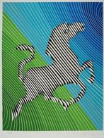 Victor Vasarely (1906-1997) - Composition cinétique : Zèbre