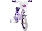 Disney Wish Kinderfiets - Meisjes - 14 inch - Paars, Verzenden, Zo goed als nieuw