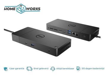 DELL WD19TB Bedraad Thunderbolt 3 Zwart inc 130W voeding beschikbaar voor biedingen