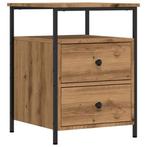 Artisanaal Nachtkastje Eiken - Tweedekansje voor jouw Sla..., Nieuw, 45 tot 65 cm, Hout, 55 tot 70 cm