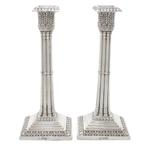 Walter Latham & Son - Kaarsenhouder (2) - .925 zilver -