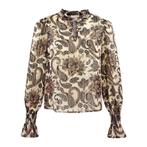 Liu Jo • bruine blouse paisley • XS (IT40), Bruin, Verzenden, Liu Jo, Nieuw
