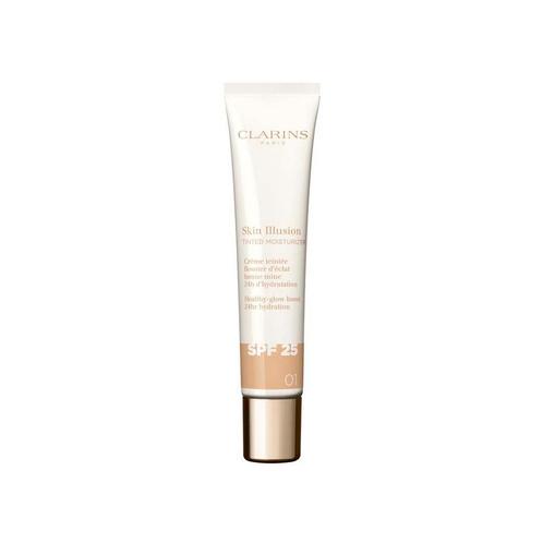 Clarins Skin Illusion Tinted Moisturizer SPF 25 01, Sieraden, Tassen en Uiterlijk, Uiterlijk | Cosmetica en Make-up, Verzenden