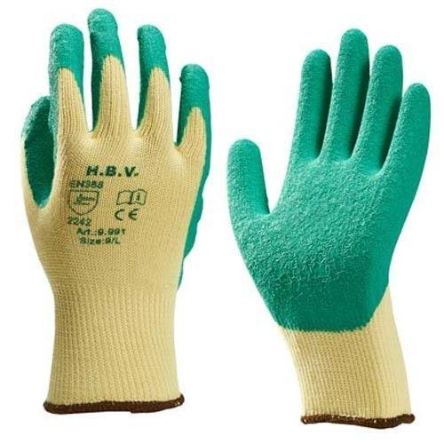HBV werkhandschoen groen/geel, Doe-het-zelf en Verbouw, Overige Doe-het-zelf en Verbouw, Nieuw, Verzenden